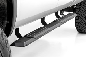 Ford F-450 Super Duty Running Boards - Rough Country - TR2 - Black - '99-'16 Ford F-450 Super Duty Running Boards - Rough Country - TR2 - Black - '99-'16